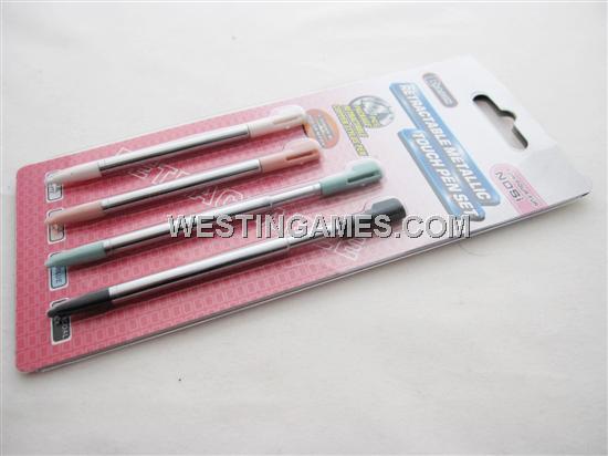 Retractable Styluses Touch Pen for DSi/NDSi (4-Stylus)