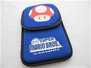 Cartoon Game Theme Soft Cotton Bag for Nitendo DSI/NDSi Blue 03
