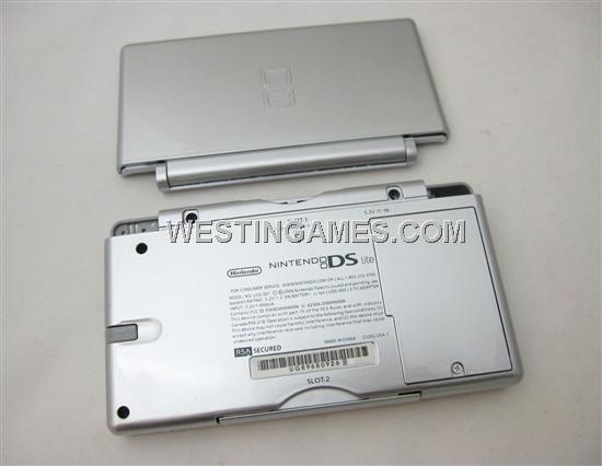 Full Housing Shell Case Kit Silver for NDSL/DS Lite/DSL