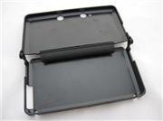 Protective Plastic Case with Aluminum Cover Black for N3DS/3DS 03
