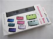 Protective Plastic Case with Aluminum Cover Black for N3DS/3DS 04