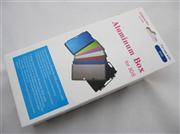 Protective Plastic Case with Aluminum Cover Black for N3DS/3DS 05