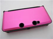 Protective Plastic Case with Aluminum Cover Rose for N3DS/3DS