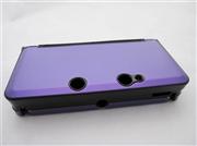 Protective Plastic Case with Aluminum Cover Purple Violet for N3DS/3DS