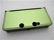Protective Plastic Case with Aluminum Cover Apple Green for N3DS/3DS