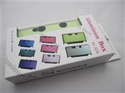 Protective Plastic Case with Aluminum Cover Apple Green for N3DS/3DS 04