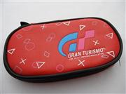 GT Racing Theme Soft Handbag Pouch Case Red for PSP Slim/2000/3000