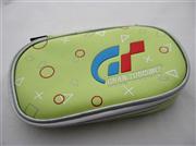 GT Racing Theme Soft Handbag Pouch Case Apple Green for PSP Slim/2000/3000