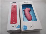 Remote and Nunchuk Controller Pink for Nintendo WII