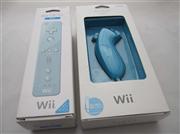 Remote and Nunchuk Controller Blue for Nintendo WII