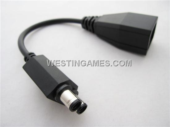 Fat Power Adaptor to Slim Console Transfer Transform Cable for Xbox 360