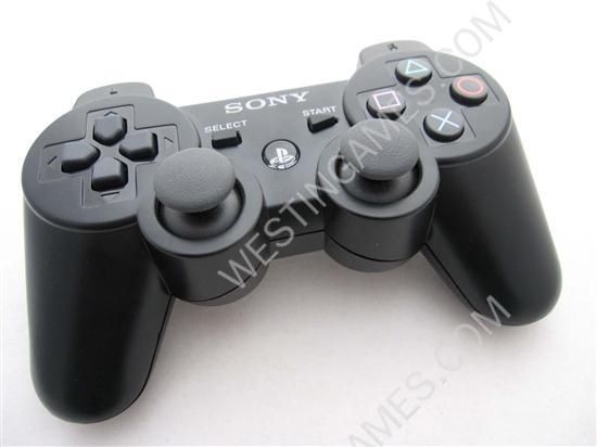 Refurbished Sony PS3 Wireless Controller Dualshock Sixaxis Without Packing - Black (A Grade)