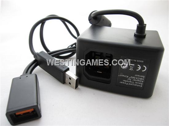 Enhanced Power Saver Transfer Adapter for XBOX360 Kinect Sensor