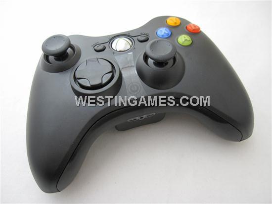 2.4Ghz Wireless Controller Jaypad for New Microsoft XBOX360 Slim - Black 03