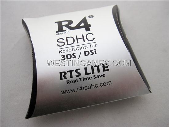 R4i SDHC RTS Lite Silver for for NEW 3DS/3DS/2DS//NDSi/NDS Lite/NDS