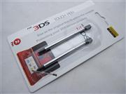 Retractable Touch Stylus Pen Black for Nintendo 3DS