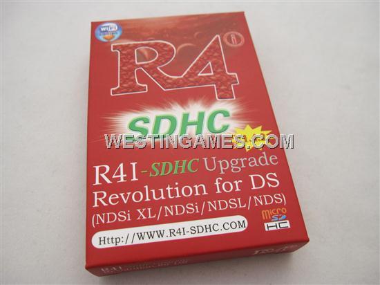 R4I-SDHC V1.4.4 Fire Card Red Revolution Packing for NDSL/DSi/DSixl
