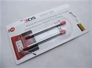 Retractable Touch Stylus Pen Red for Nintendo 3DS