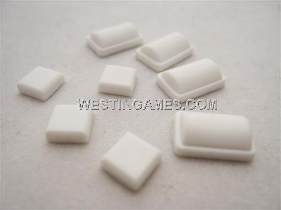 WII WIIFeet Replacement Feet (White)