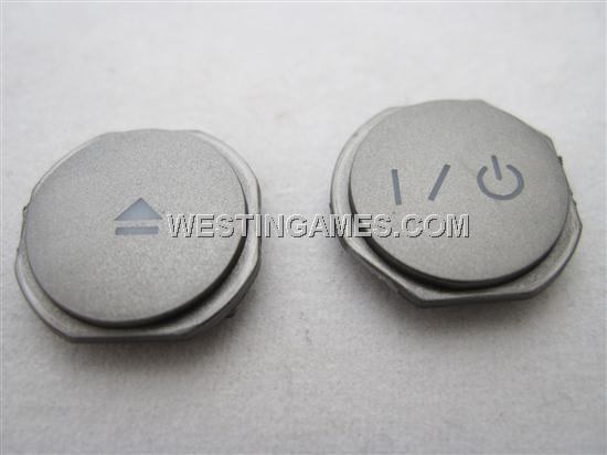 Key Press Power Eject Button Part for PS3 Slim (Pair)