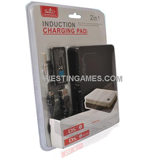 2in1 Induction Charging Pad Station for DSi XL/ DSi LL