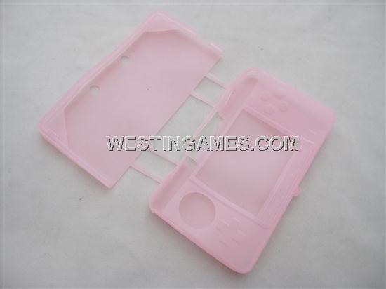 Silicone Sleeve Case Pink for Nintendo 3DS