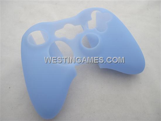 Silicone Protective Case for Xbox 360 Controller Blue (Nude Packs)