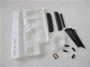 Full Body/Housing Shell Case Replacement Crystal Clear for XBOX360 Slim 05