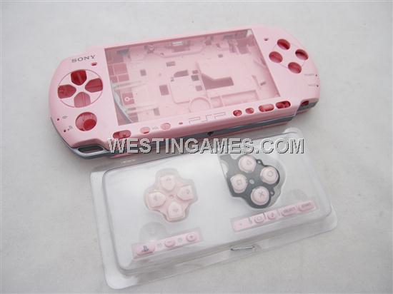 Complete Housing Shell Case Replacement Pink for PSP 3000
