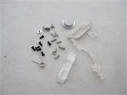 Complete Housing Shell Case Replacement Silver for PSP 3000 03