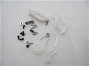 Complete Housing Shell Case Replacement Crystal Clear for PSP 3000 03