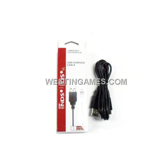 USB Power Charge Data Cable for DSi/DSi XL (2 Color)