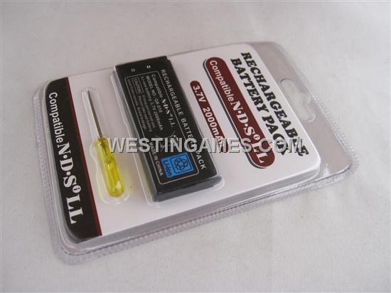2000MAH Rechargeable Battery Pack for NDSI LL/XL