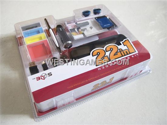 22 in 1 Protector Super Kit for N3DS/3DS