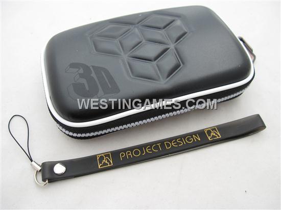 Leather Airform Game Pouch Black for N3DS/3DS (A Grade)