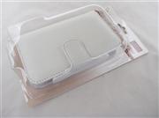 Colored Leather Case With Stand White for NDSi XL/LL 05