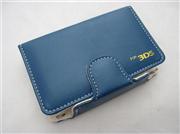 Colored Leather Case Bag Blue for Nintendo 3DS/3DS