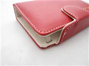 Colored Leather Case Bag Red for Nintendo 3DS/3DS 04