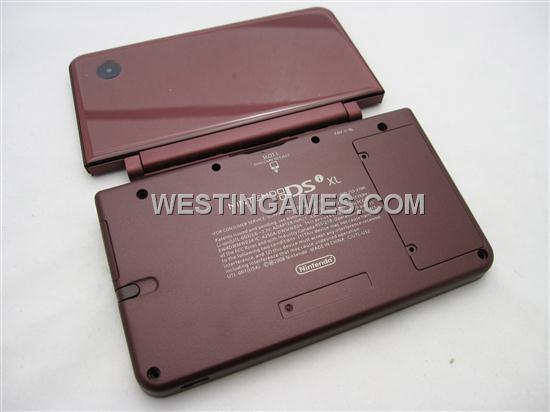 Full Replacement Housing Shell Case Wine Red for Nintendo DSi LL/XL