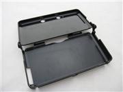 Protective Plastic Case with Aluminum Cover Silver for N3DS/3DS 03