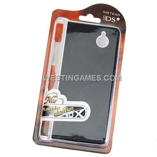 Protective Plastic Case with Aluminum Cover for NDSi/DSi (10 colors)