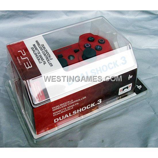 DualShock 3 Wireless Bluetooth SIXAXIS Controller Reb for PS3 (Packing with Sign)