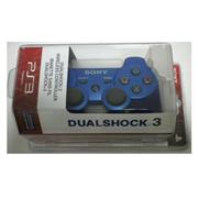 DualShock 3 Wireless Bluetooth SIXAXIS Controller Blue for PS3 (Packing with Sign)