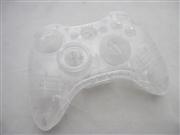 Replacement Housing Shell Case Transparent Clear for XBOX360 Wireless Controller 02