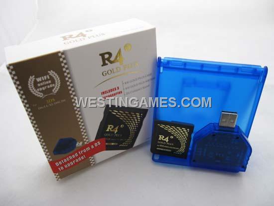 R4iDS Gold Plue Flash Card V1.4.3 & 4.4.0-10 Perfect for 3DS/DSi XL/DSi/NDSL (Luxury Pack