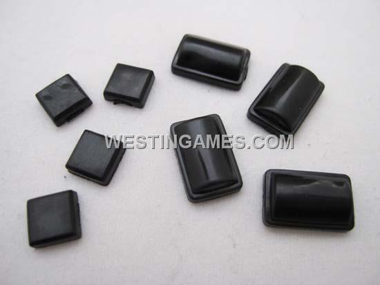 WIIFeet Replacement Feet for Nintendo WII Console - Black