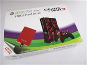 320GB Hard Disk Drive HDD Gears of War 3 for Microsoft XBOX 360 Slim - Red