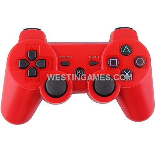 DualShock 3 Wireless Bluetooth SIXAXIS controller Red Without Packing for PS3 V3.7 (NEUTRAL)
