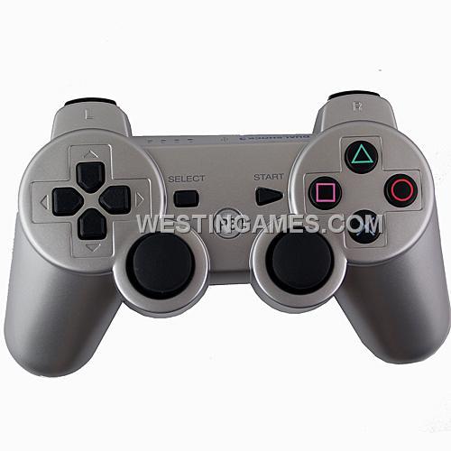 DualShock 3 Wireless Bluetooth SIXAXIS controller Silver Without Packing for PS3 V3.7 (NEUTRAL)