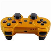 DualShock 3 Wireless Bluetooth SIXAXIS Controller Golden Without Packing for PS3 V3.7 (NEUTRAL) 02